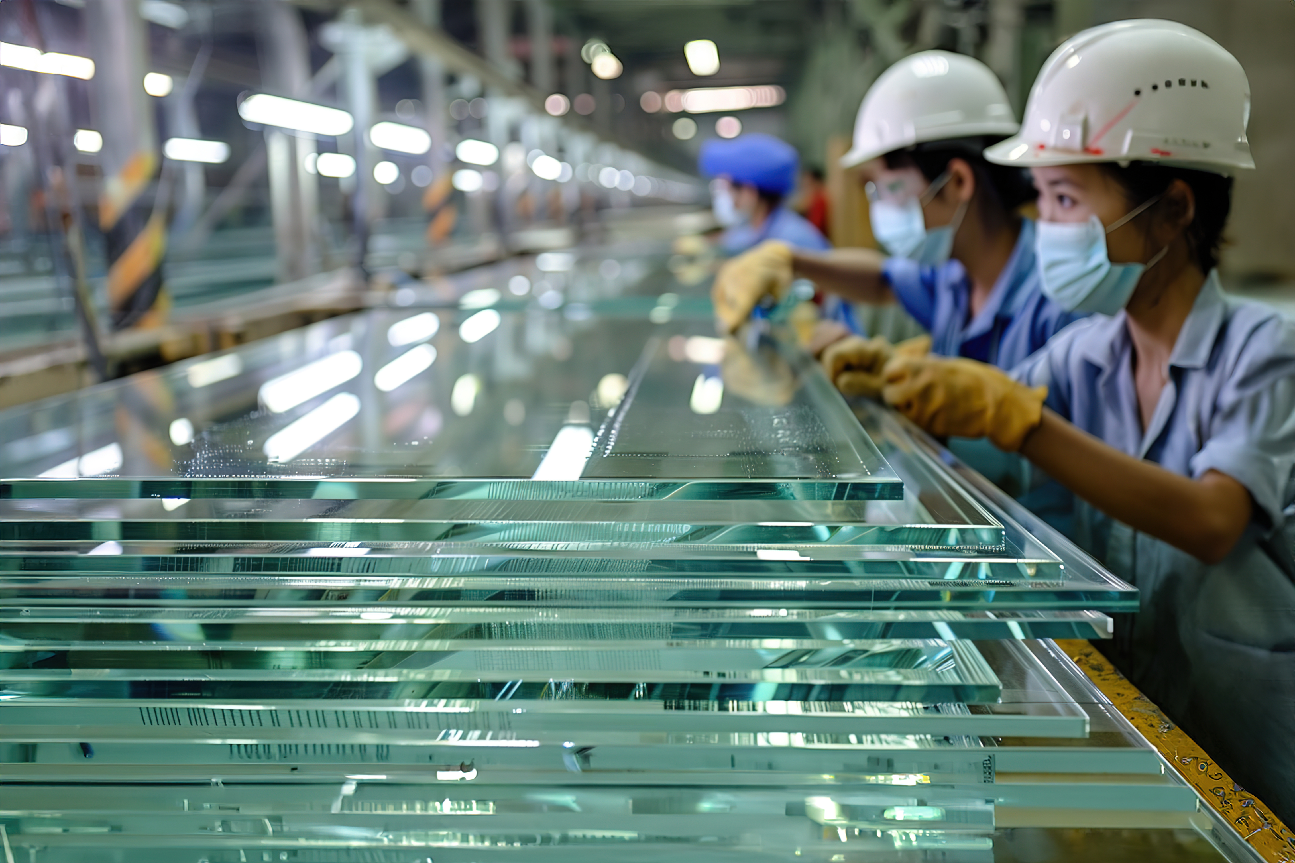 Tempered safety glass inspection
